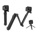 3 WAY MONOPOD/TRIPOD For Gopro Hero 5 4 Session SJ4000 Xiaomi Yi 4K Sports Camera Accessories. 