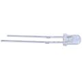 JAEEE 40 Pieces 3mm White LED Lamp Light Emitting Diode DC 2.5V-3V. 