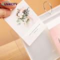 Double-sided Photo Display Stand Compact Acrylic Flip-up Mini Photo Album Showcase Memories with 34/68 Pockets Perfect Tabletop Picture Display Stand Photo Display Stand.