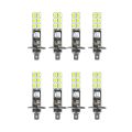8PCS H1 6000K Super White 80W LED Headlight Bulbs Kit Fog Driving Light.