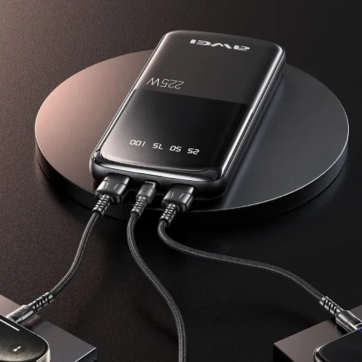 AWEI%20P10K%2010000mAh%2022.5W%20Fast%20Charging%202%20USB%20&%201%20TYPE-C%20Output%20Ports%20LED%20Digital%20Display%20Power%20Bank%20-%20Image%207