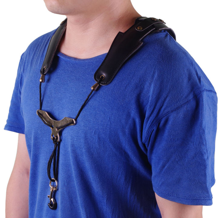 Saxophone%20Shoulder%20Strap%20Double%20Shoulder%20Harness%20Strap%20Padded%20Reducing%20Neck%20Stress%20With%20Metal%20Beam%20For%20Baritone%20Tenor%20Alto%20Saxophone%20-%20Image%206