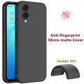 xprmy for Vivo Y17s flexible TPU back cover with fine Matte Finish Coating grip malism rubber silicone anti-fingerprint jelly case. 