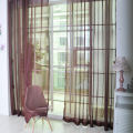 100x200cm Tulle Curtains Rod Pocket Curtains for Kitchen Living Room Solid Sheer Curtains Tulle on The Windows Drapes Curtains. 