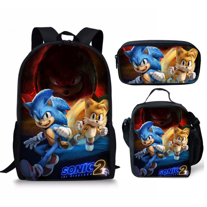 Amazon%20New%20Sonic%20Backpack%20Sonic2%20Student%20School%20Bag%20Children's%20Meal%20Bag%20Pencil%20Case%20Three-Piece%20Set%20Manufacturers%20Wholesale%20-%20Image%207