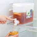 Juice Jar Dispensers Container Box With tap Big Size 3.5 litre Cool Water Storage Freeze Leak Proof Food Grade China Plastic.