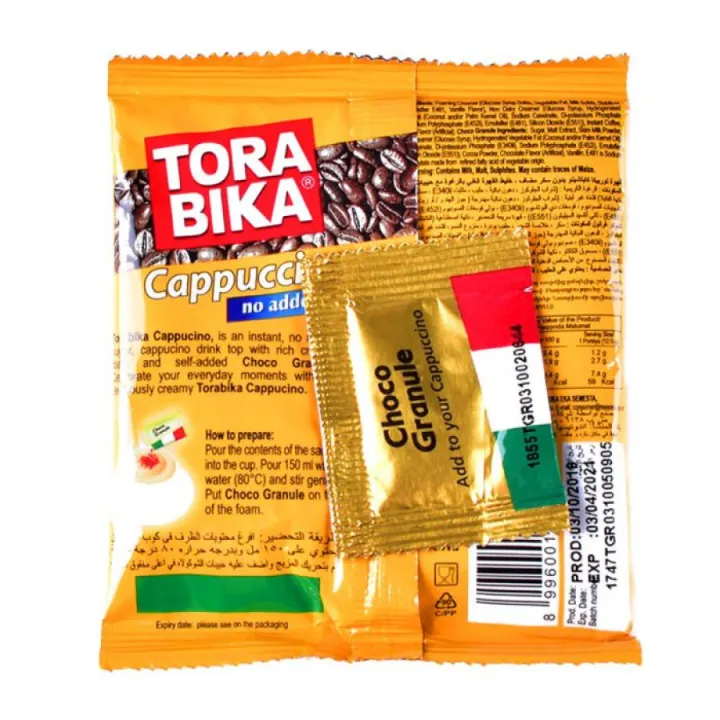 TORA%20BIKA%20Sugar%20Free%20Cappuccino%20Coffee%2012.5gm%20-%20Combo%20of%2010%20Pack%20-%20Image%204