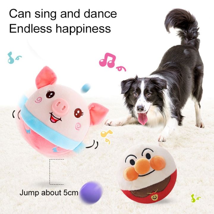 Electronic Pet Dog Toy Ball Pet Bouncing Ball Talking Interactive
