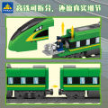 Gift Kaizhi Building Blocks 98276 Hulk Train Assembly Puzzle Electric Rail Train Kids Toys Boys.