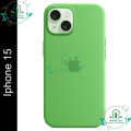 Premium Liquid Silicone Phone case for Iphone 15 Liquid Silicon Mobile Back Case Soft Silicone Phone Cover. 
