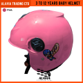 Baby Bike Helmet for Kids (3–12 Years) – Boys & Girls Safety Cycling Helmet – Pink.