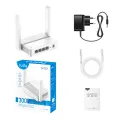 CUDY WR300 N300 Wi-Fi Router - Wi-Fi up to 300 Mbps - Four 10/100 Mbps Ethernet Ports - Cudy Mesh - Mini Router. 