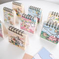Cute Calendar Minimalist Calendar Student Desk Calendar Small Desk Calendar Line Dog Mini Calendar Coil Calendar.