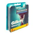 Gillette Mach3 Razor Blades for Men - 8 Refills. 