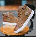 Men's Trendy Leather Casual Sport Sneakers / Dress Shoes.