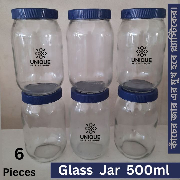 FOOD%20Grade%20Glass%20Jar,%20Kitching%20&%20Dining-%20Kitching%20Storage%20Accessories%20-%20(Par%20PIECE%20500ml)%206%20PIECE%20SET%20-%20Image%204