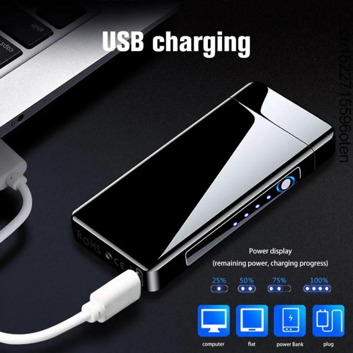 Metal%20Windproof%20arc%20Pulse%20Large%20Flame%20Plasma%20Flame%20arc%20Lighter,%20Rechargeable%20USB,%20Versatile%20for%20Indoor%20and%20Outdoor%20Cooking%20-%20Image%203