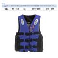 Life Suit Vest, Lightweight Portable Accessory Buoyancy Vest Swimming Vest for 2XL Blue. 