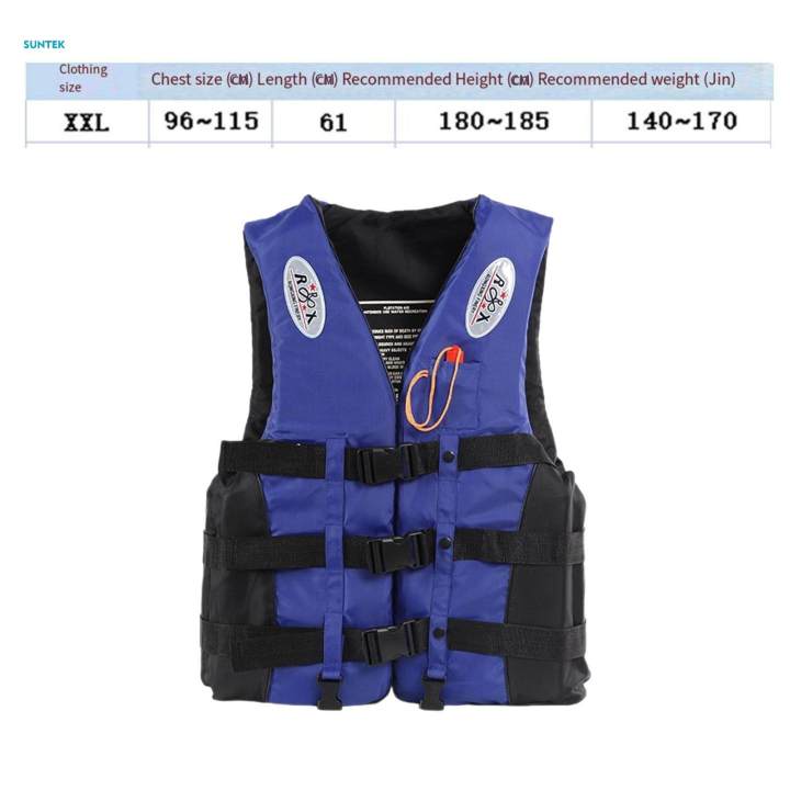 Life%20Suit%20Vest,%20Lightweight%20Portable%20Accessory%20Buoyancy%20Vest%20Swimming%20Vest%20for%202XL%20Blue%20-%20Image%205