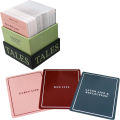 GC 150 Pcs Life Story Interview Kit Cards, Family Conversation Cards With 3 Stages Of Life, Get To Know Parents And Grandparents For Family Pictionary Game.