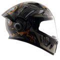 VEGA BOLT SUPERHERO DOT AND ISI DUAL CERTIFIED SUPER COOL HELMET. 