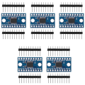 ARELENE 5Pcs TXS0108E 8 Channel Logic Level Converter Bi-Directional High Speed Full Duplex Shifter 3.3V 5V. 