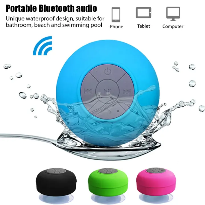 Bathroom%20waterproof%20wireless%20Bluetooth%20speaker%20large%20suction%20cup%20mini%20portable%20speaker%20outdoor%20sports%20stereo%20Sound%20box%20Soundbar%20-%20Image%202