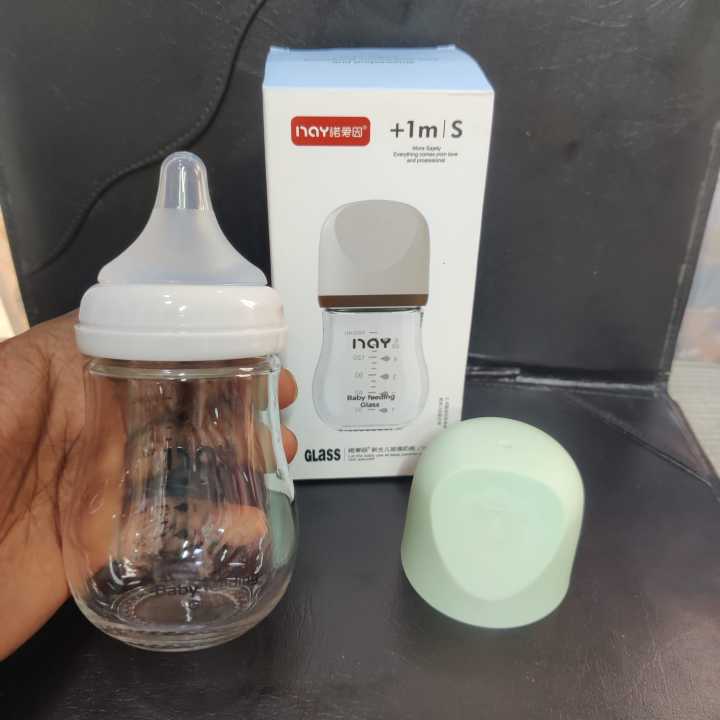 Noain%20Newborn%20Borosilicate%20Glass%20Bottle%20160ml%20Baby%20Wide-caliber%20Bottle%20Anti-flatulence%20and%20Anti-choking%20-1pcs%20-%20Image%206