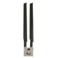 Wireless WiFi Adapter Card, WiFi Network Card Aluminium Alloy for Office. 