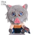 Devil's Blade Anime Plush Stuffed Toys Demon Slayer Cartoon Figure Manga Dolls Kimetsu Tanjirou Nezuko Kids Birthday Gifts Decor.