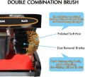 Electric Shoe Polisher, Automatic Shoe Cleaning Machine, Automatic Dust Removal by Induction for Sales Centre Club Hotel Entrance Gold. 