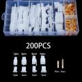 200 PCS 2.8MM Automotive Wire Connector 2/3/4/6 Pin Cable Terminal. 