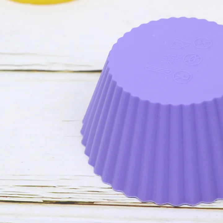 5Pcs/Set%207cm%20Silicone%20Cake%20Mold%20Round%20Muffin%20Cupcake%20Baking%20Molds%20DIY%20Cake%20Tools%20-%20Image%205