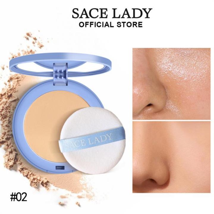SACE%20LADY%20Face%20Setting%20Powder%20Full%20Coverage%20Cushion%20Pressed%20Powder%20Long%20Lasting%20Waterproof%20Concealer%20Makeup%20Cosmetics%20Make%20Up%20-%20Image%207