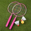 Professional Badminton Rackets Set Indoor Outdoor Playing Shuttlecock Racquet Set Sports Badminton Racket for Kids. 