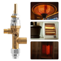 Gas Patio Heater Control Valve Thermocouple Sensor Dump Switch Knob Propane Lpg Fire Pit Control Safety Pilot Port Set. 