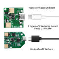 Mini Fan Circuit Board 3.7V 1A Battery Charger Module Micro USB Type-C Fan Governor Wind Speed Controller.