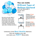 Ultimate Ocean Shark Theme Birthday Decoration Combo Pack- Full Set with Foil Backdrop & Banner- (Pack of 95 Pcs).