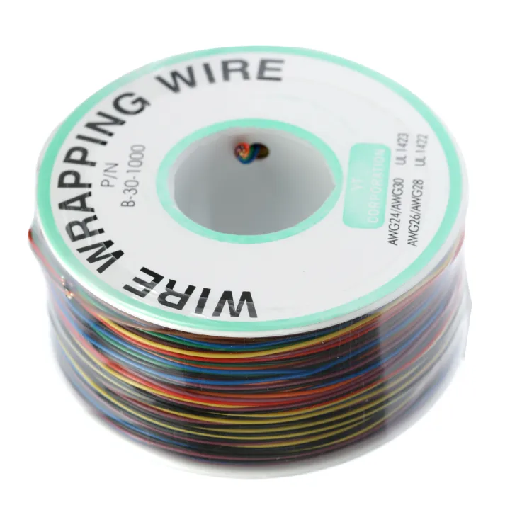 250M%208-Wire%20Colored%20Insulated%2030-1000%2030AWG%20Wire%20Wrapping%20Cable%20Wrap%20Reel%20-%20Image%202
