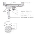 Universal Motorcycle/Bike Bicycle Handlebar /Mount Holder For Cell Phone Layor.