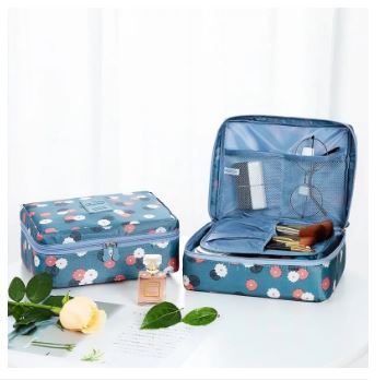 Waterproof Makeup Organizer Bag - Multipurpose Cosmetic Storage Bag