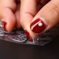 5 sheet's (24 Pc's each) 120 Pc's total Double Sided Nails Glue Stickers. 