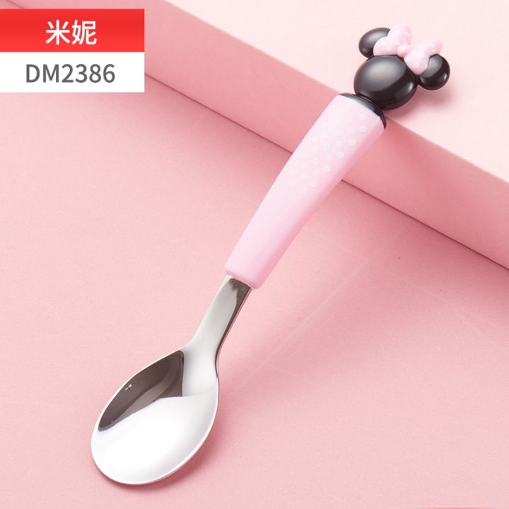 Disney%20Princess%20Spoon%20&%20Fork%20Baby%20DISNEY%20Kids%20Spoon%20Fork%20Feeding%20Utensils%20Boy%20Girl%20Mickey%20Mouse%20-%20Image%202