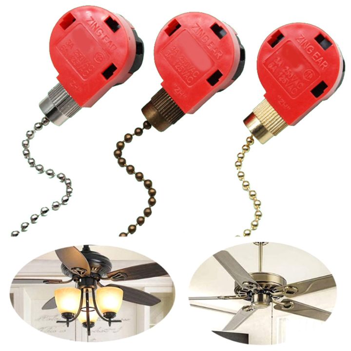 NCANRUI%203Pcs%20Ceiling%20Fan%20Switch%203%20Speed%204%20Wire%20ZE-268S1%20Fan%20Pull%20Chain%20Switch%20Replacement%20Speed%20Control%20Switch%20Chandelier%20Switch%20-%20Image%205