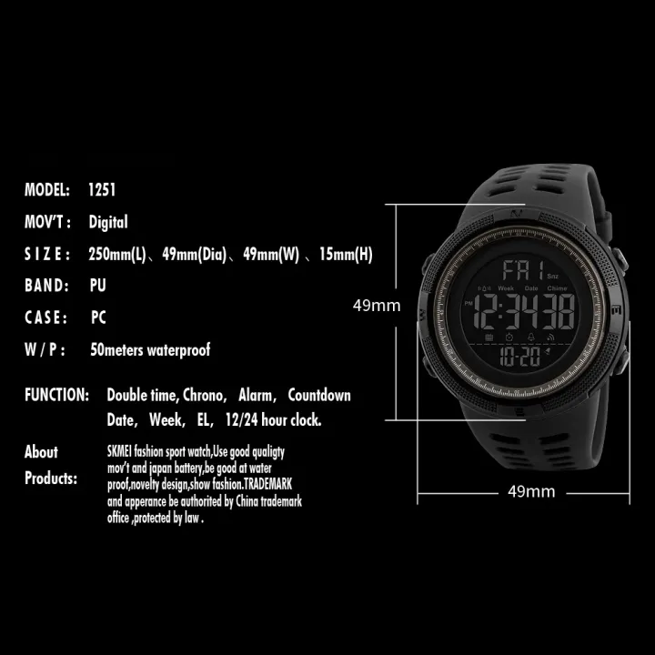 (Ready%20Stock)%20Men's%20Watch%20Sports%20Digital%20Watches%20for%20Man%20Big%20Dial%20Luminous%20Waterproof%20Alarm%20Clock%20Multifunction%20Military%20Electronic%20Wristwatch%20PK%20SKMEI%201251%20-%20Image%207