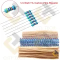 1% Carbon Film Resistor 330 Ohm 1/4W-100Pcs. 
