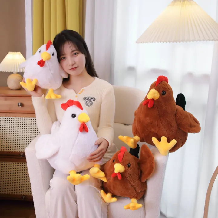 Hot%2030/40CM%20Simulation%20Plush%20Toys%20Stuffed%20Soft%20Chicken%20Dolls%20Animal%20Poultry%20Pillow%20Funny%20Home%20Cushion%20Decor%20Birthday%20Gift%20-%20Image%204