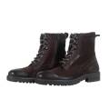 Brown Leather Boot for Men-Wpno40995. 