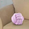 Soft Knot Ball Pillow Round Cushion Toy Throw Pillow for Chairs Bed Car Office.