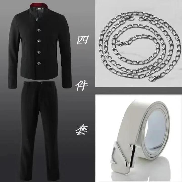 Slim%20School%20Black%20Japanese%20Coat%20College%20Breasted%20Single%20New2022%20Jacket%20Blazer%20Uniform%20Tunic%20Men%20Wearhouse%20-%20Image%206